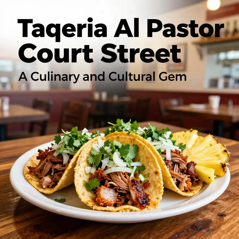 Al Pastor tacos featuring marinated pork and fresh pineapple present the essence of authentic Mexican cuisine.