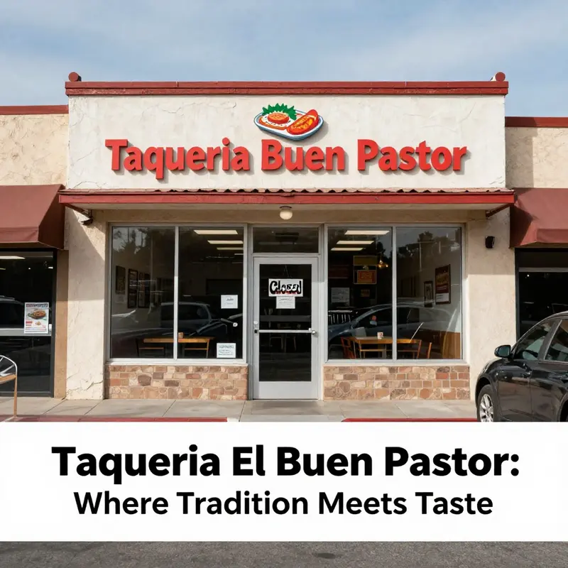 A vibrant street scene at Taqueria El Buen Pastor in Zihuatanejo, a hub for authentic Mexican cuisine.