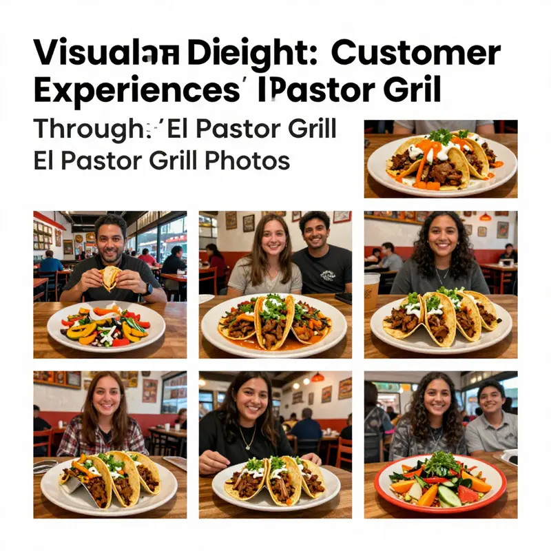 Diners captivated by the live cooking of cabrito at El Pastor Grill, creating a vibrant and engaging atmosphere.