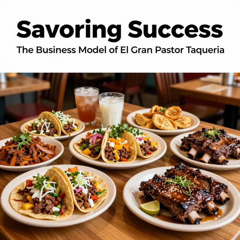 A delicious assortment of menu items that reflect El Gran Pastor Taqueria’s culinary excellence.