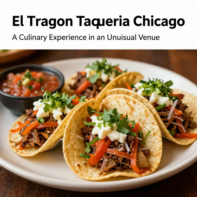 The unique facade of El Tragon Taqueria reveals its unexpected presence within a gas station, drawing in curious diners.