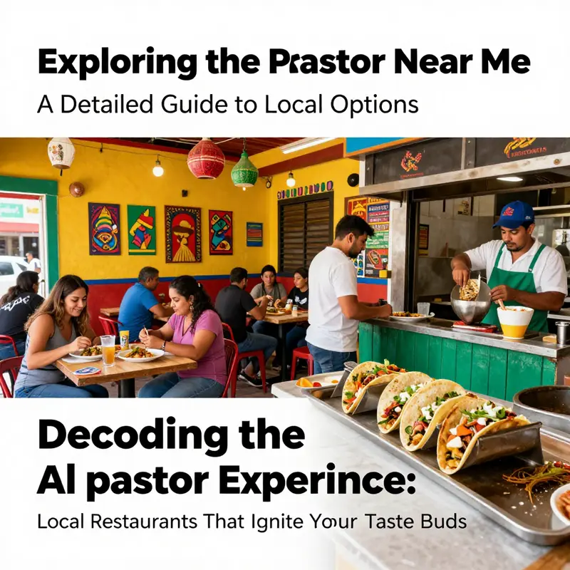 A vibrant al pastor restaurant atmosphere, showcasing the dish’s cultural roots.