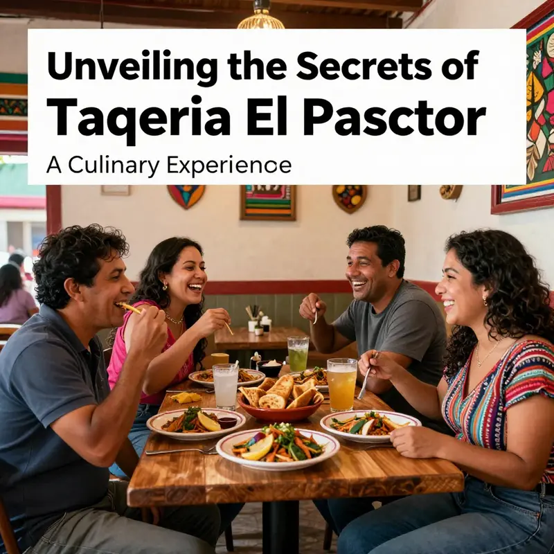 Taqueria El Pastor’s inviting exterior, a favorite among local diners.