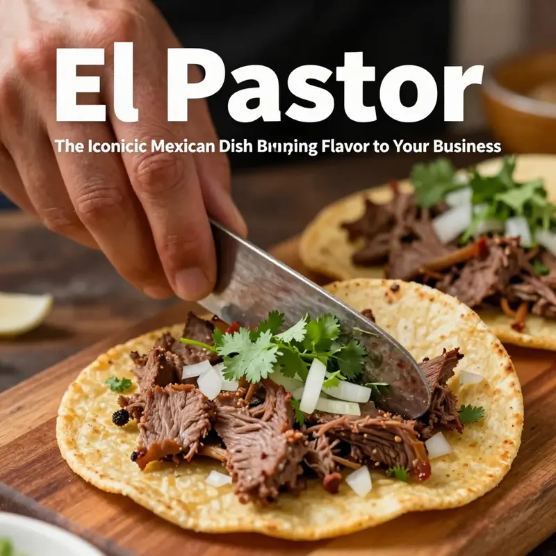 The reinterpretation of shawarma into the beloved El Pastor at a bustling taquería.
