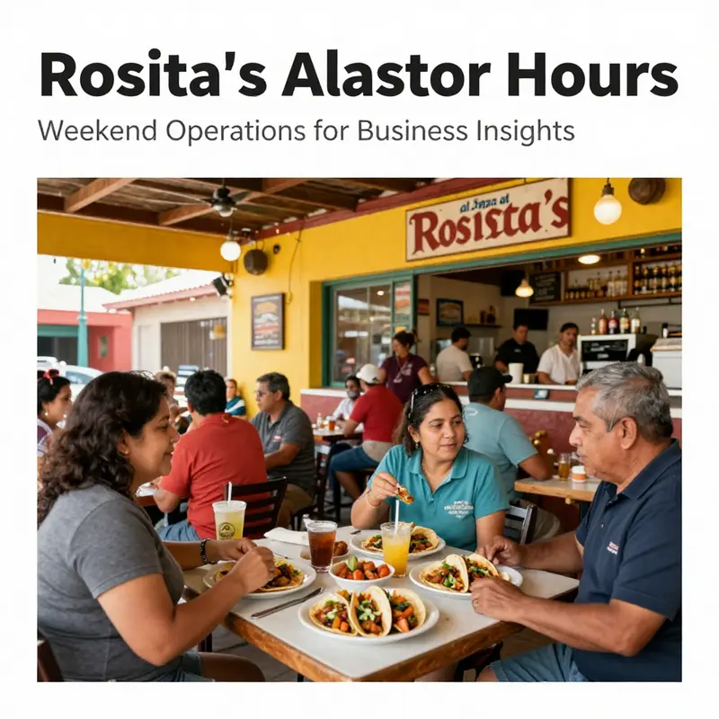 Diners enjoying their meals at Rosita’s al Pastor during a busy weekday, highlighting the vibrant atmosphere.