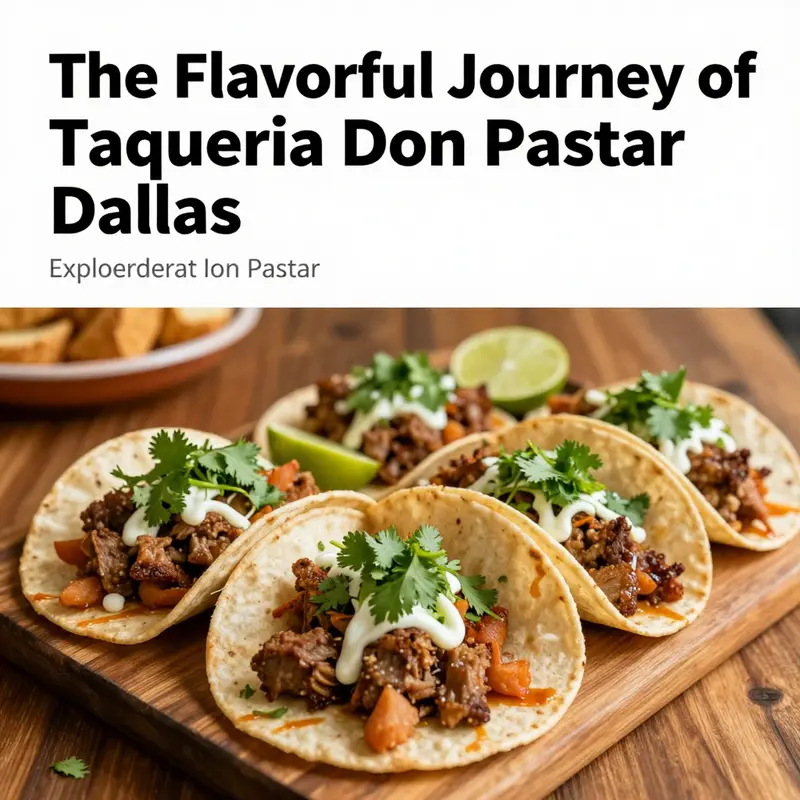 A mouth-watering selection of tacos de pastor served on a wooden table, garnished with fresh lime and cilantro.