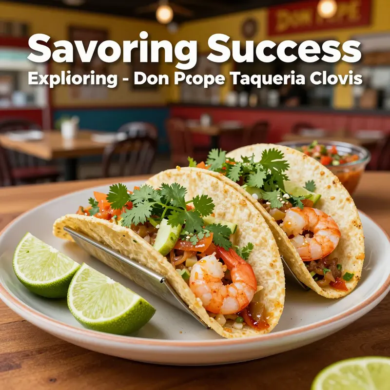 Delightful shrimp tacos, a highlight of the authentic menu at Don Pepe Taqueria.