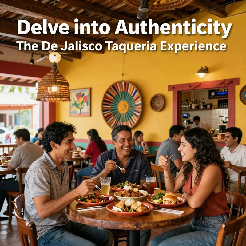 The welcoming ambiance of De Jalisco Taqueria invites patrons to indulge in authentic Mexican dining.
