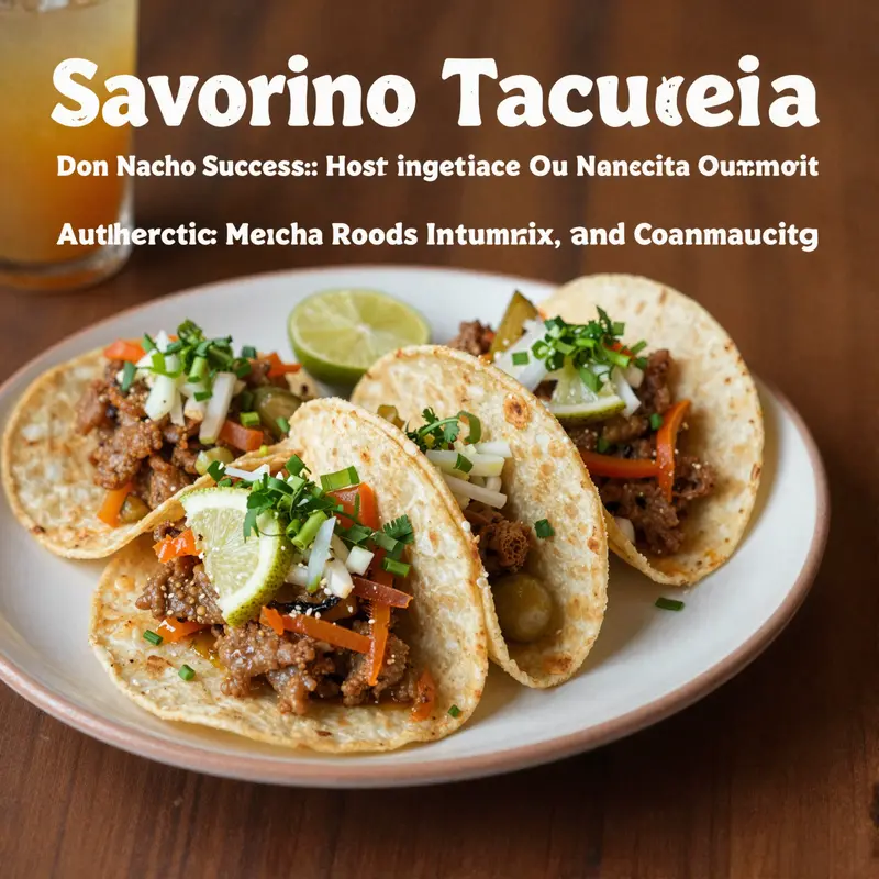Delicious tacos highlighting authentic flavors at Don Nacho Taqueria.