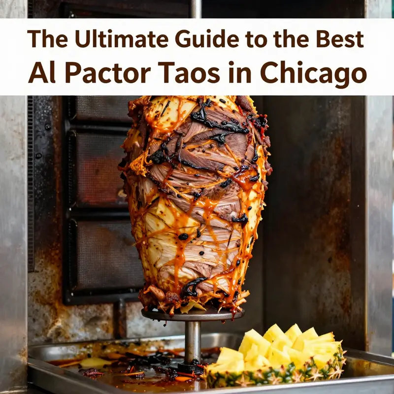 An exquisite presentation of Al Pastor tacos highlighting their rich flavors and textures.