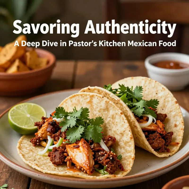 A delicious arrangement of authentic Mexican tacos showcasing the high-quality, fresh ingredients at Pastor’s Kitchen.
