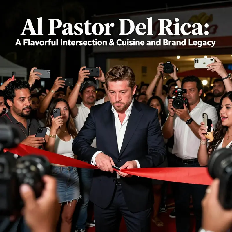 The lively entrance of Al Pastor Del Rica, welcoming guests to experience authentic Mexican flavors.