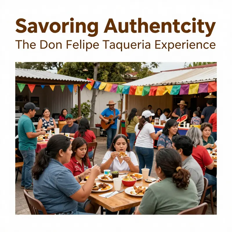 An array of authentic Mexican dishes reflecting the culinary excellence at Don Felipe Taqueria.
