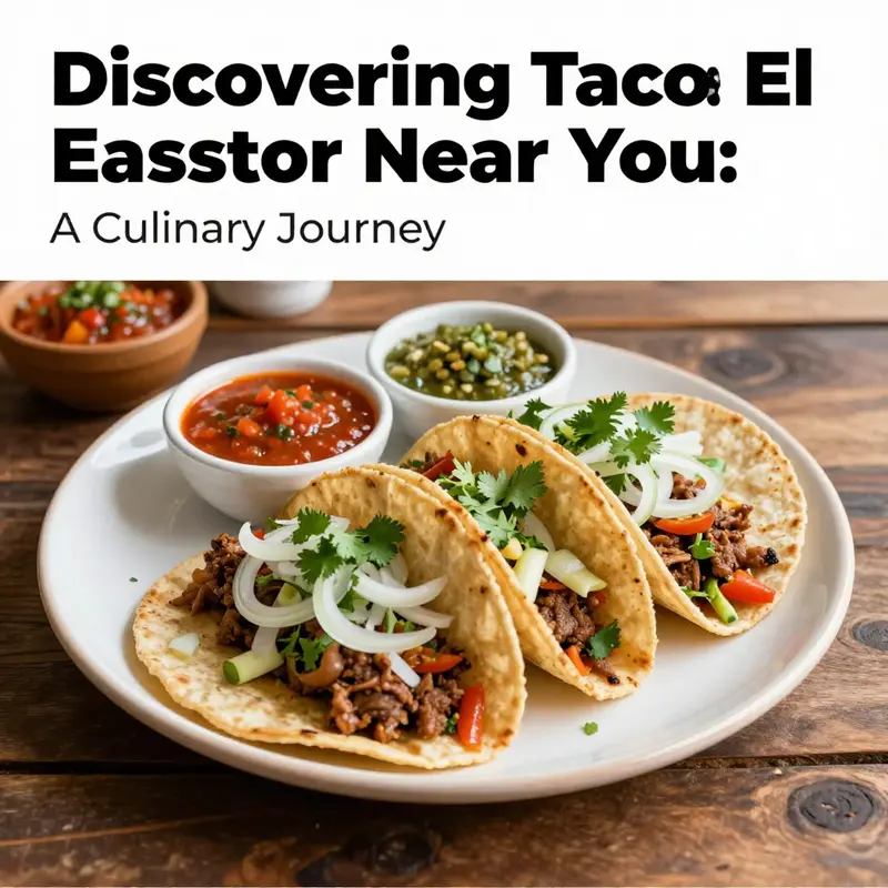 A dish of Tacos El Pastor artfully presented with accompaniments, highlighting the dish’s colorful and flavorful attributes.