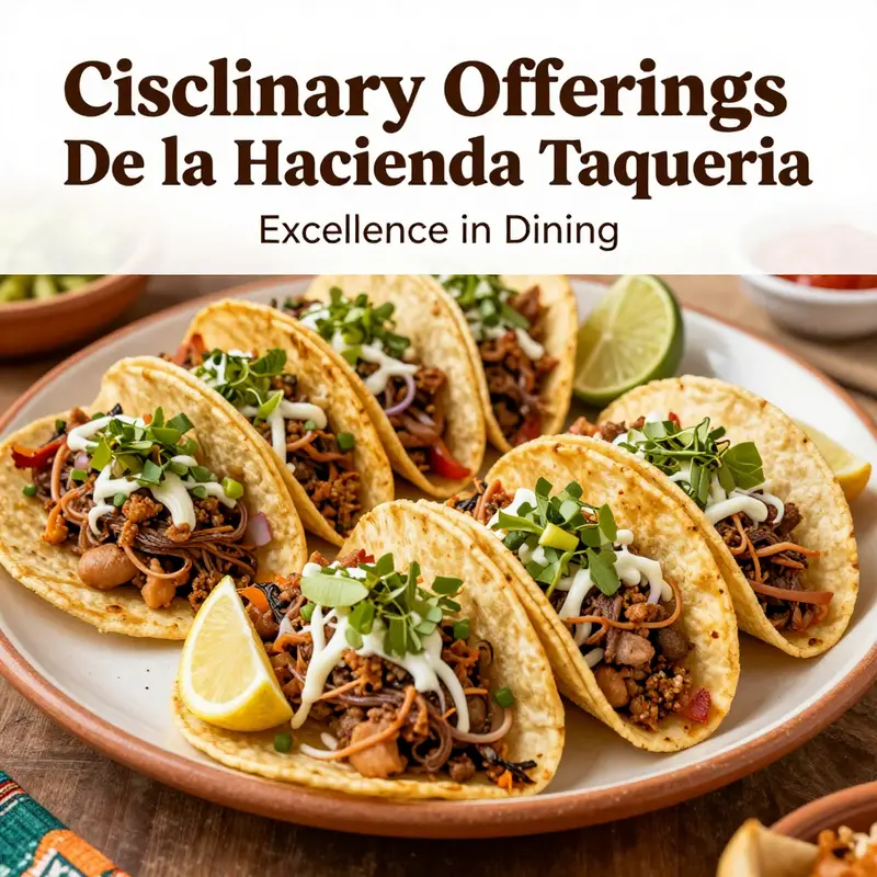 The welcoming environment and attentive service exemplify the excellent customer experience at De La Hacienda Taqueria.