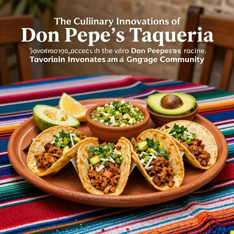 A selection of Don Pepe’s signature dishes, showcasing culinary creativity and authentic flavors.