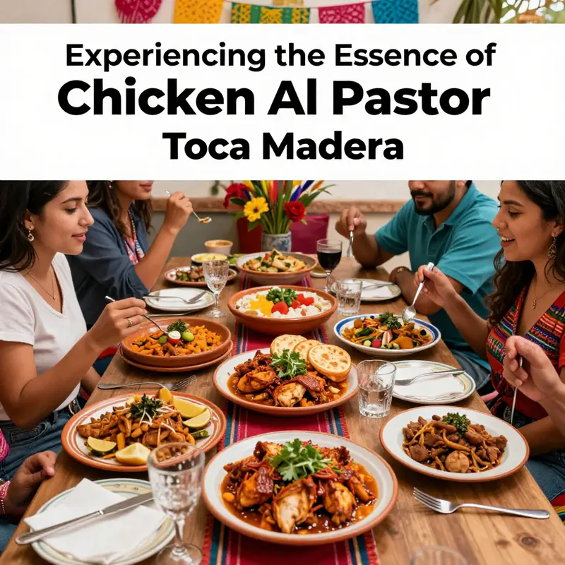 Freshly prepared Chicken Al Pastor showcasing the vibrant colors and textures of the dish.