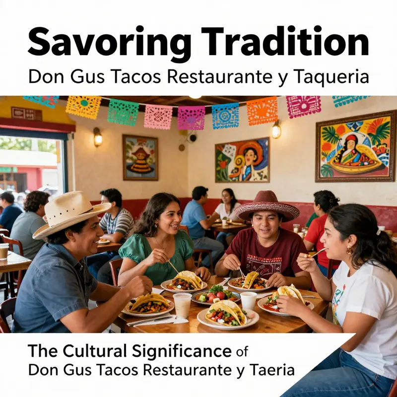 A mouthwatering selection of authentic tacos served at Don Gus Tacos Restaurante y Taqueria.