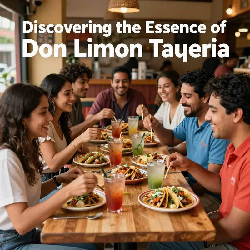 A selection of authentic Mexican dishes showcasing the vibrant flavors at Don Limon Taqueria.