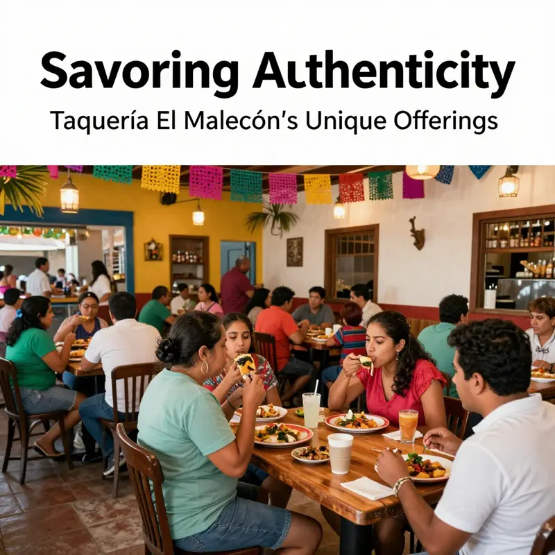 A mouthwatering selection of authentic Mexican tacos showcasing the culinary expertise at Taquería El Malecón.