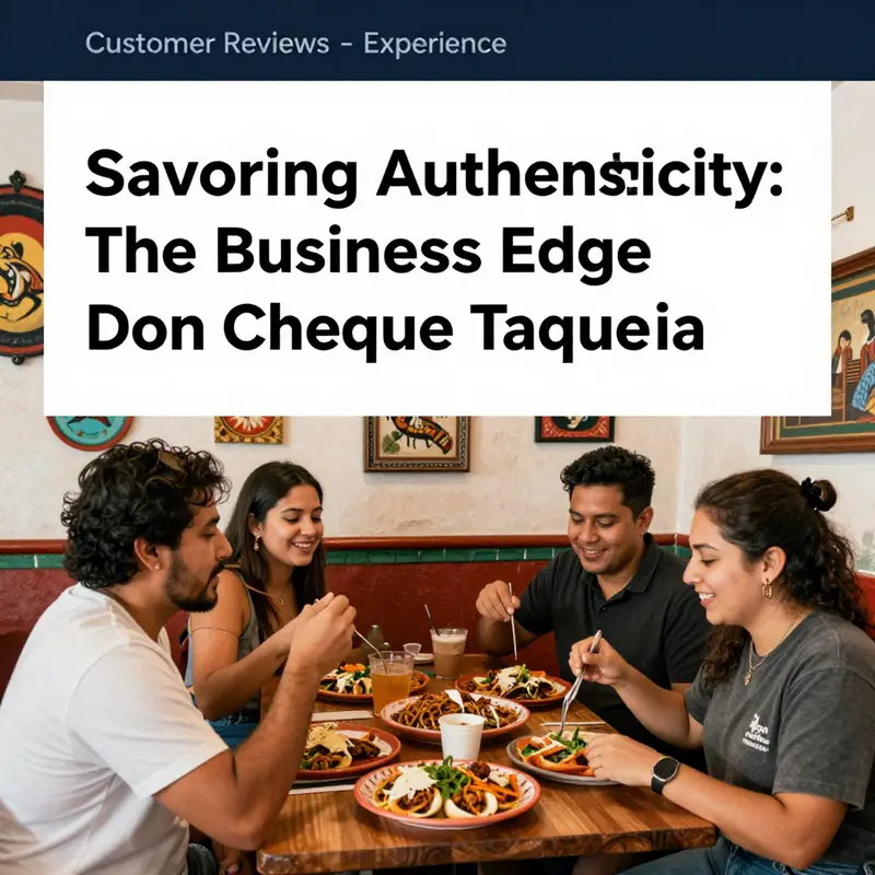 A delightful assortment of authentic Mexican dishes from Don Cheque Taqueria.
