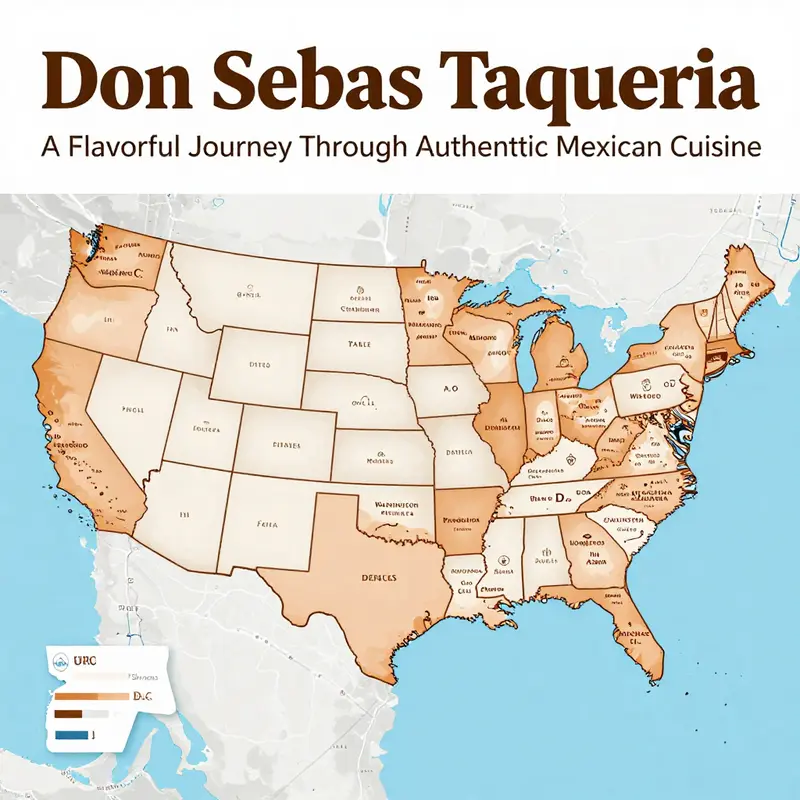 An array of authentic Mexican dishes served at Don Sebas Taqueria, highlighting their commitment to traditional flavors.