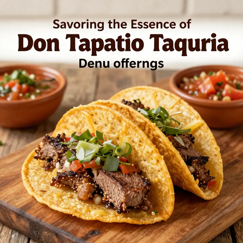 A colorful array of tacos and burritos, highlighting the vibrant offerings of Don Tapatio Taqueria.