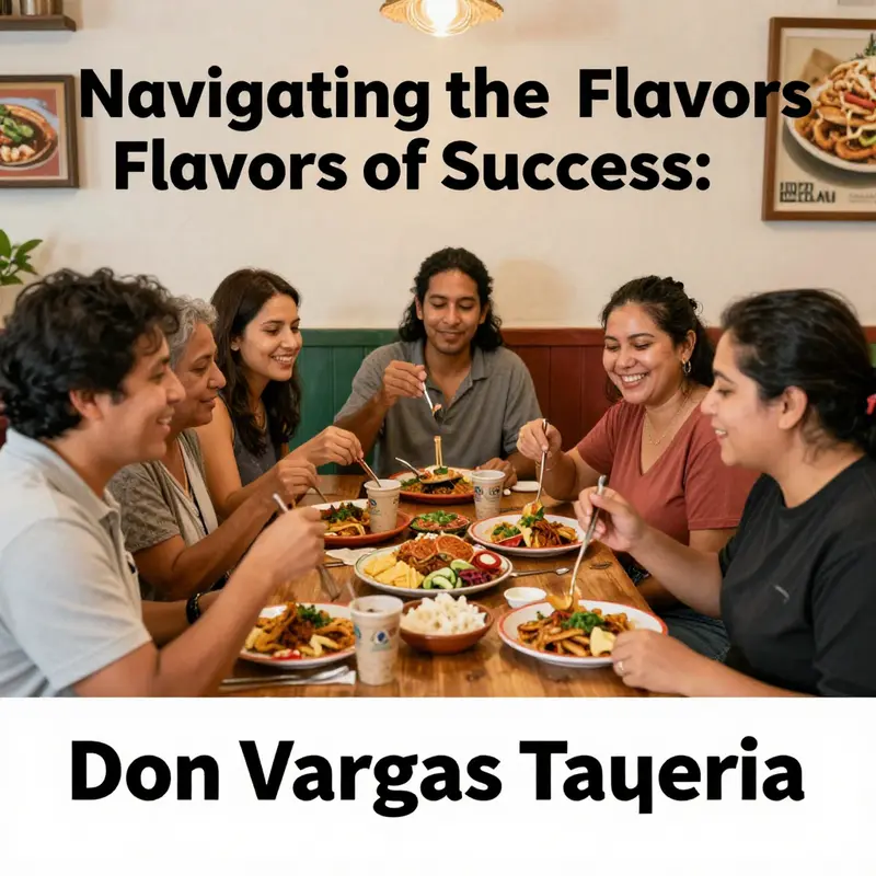 A feast of traditional Mexican dishes that represent the culinary artistry of Don Vargas Taqueria.
