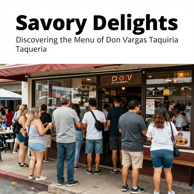 A vibrant selection of popular dishes from Don Vargas Taqueria reflecting the essence of authentic Mexican cuisine.