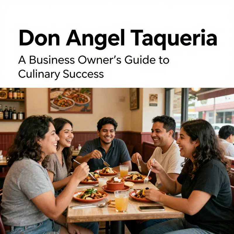 An enticing showcase of Don Angel Taqueria’s authentic Mexican dishes.