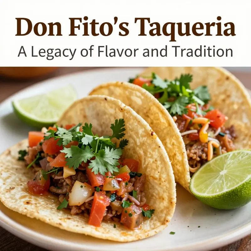 The inviting interior of Don Fito’s Taqueria, highlighting its vibrant cultural atmosphere.