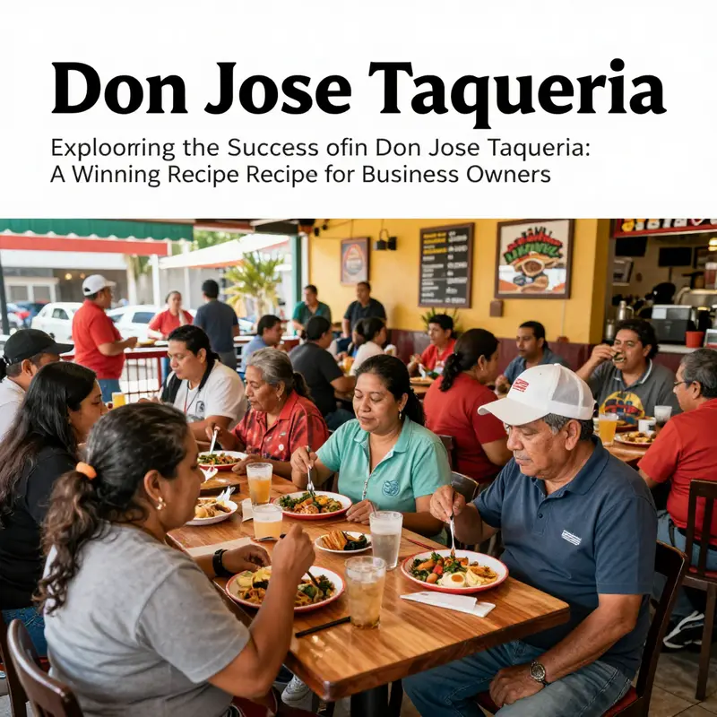 Map highlighting the various locations of Don Jose Taqueria across the United States, with a focus on its popularity in key cities.