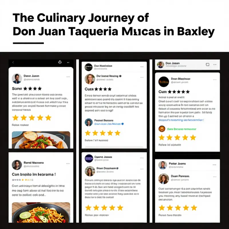 A delightful overview of Don Juan’s unique offerings showcasing a blend of American cuisine and seafood.