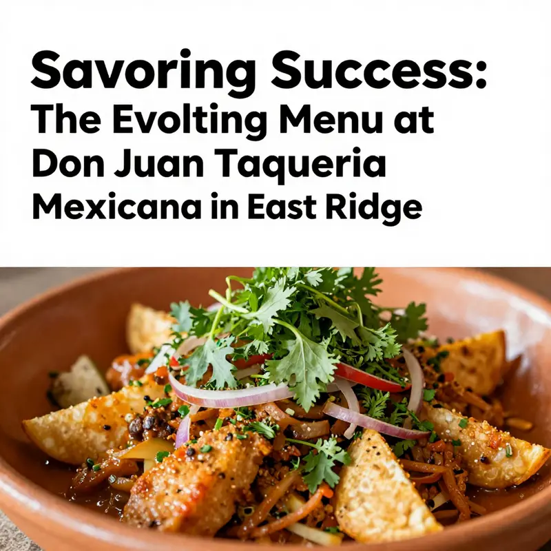 An array of mouthwatering offerings from Don Juan Taqueria, highlighting the diversity and authenticity of the Mexican menu.
