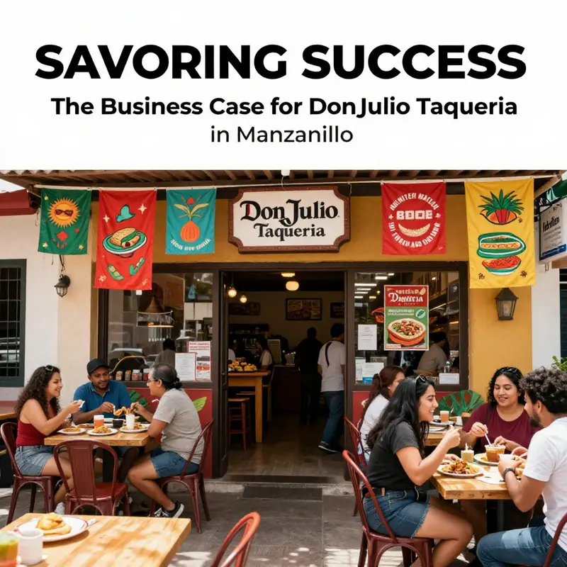 The exterior of Don Julio Taqueria showcasing a welcoming atmosphere for diners.