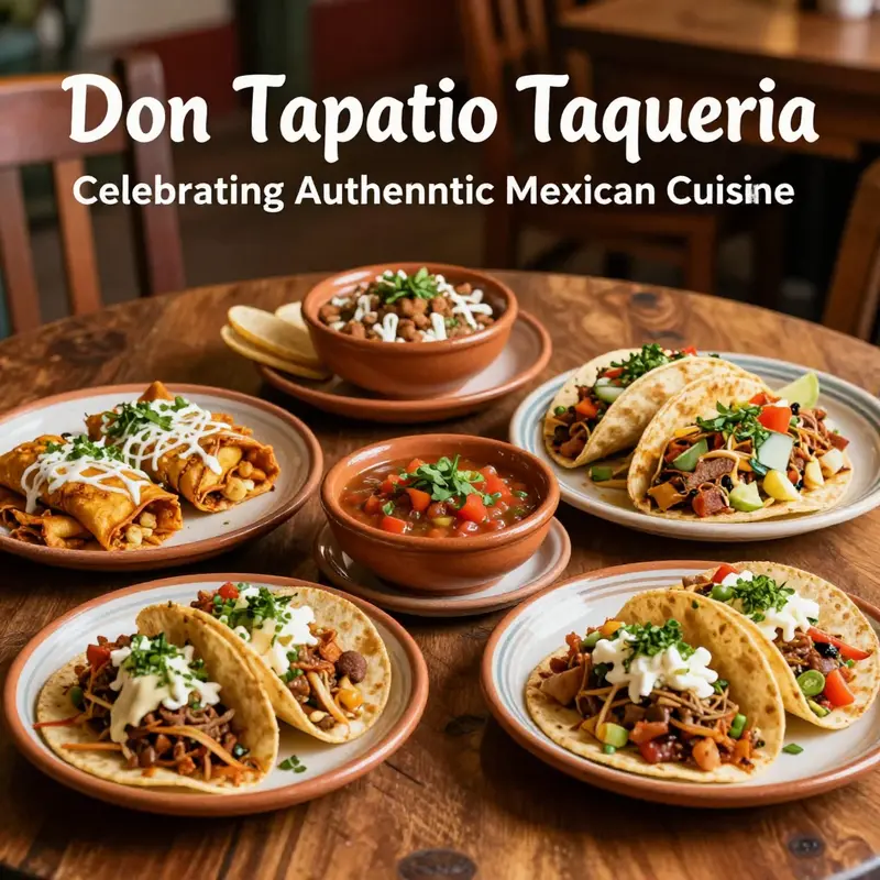 The inviting exterior of Don Tapatio Taqueria, a beacon of authentic Mexican culture in Edmond.