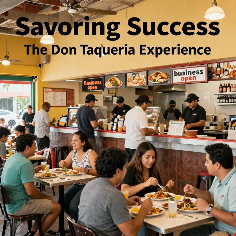 A feast of colors and flavors showcasing the signature dishes of Don Taqueria.