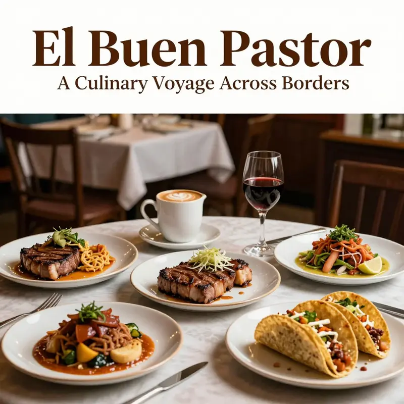 A view of El Buen Pastor restaurants around the world, showcasing their unique culinary offerings.