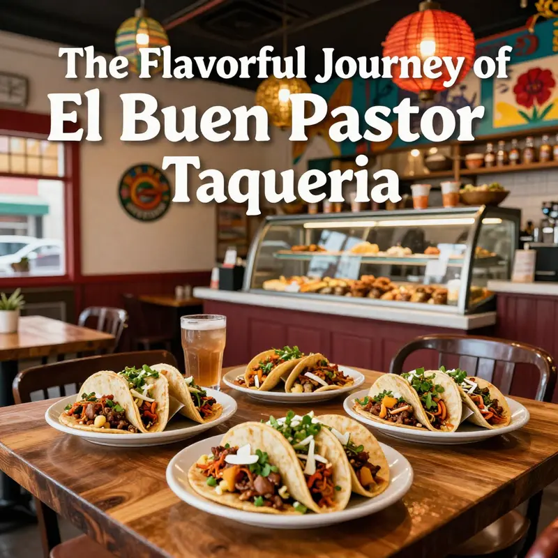 Diners enjoy authentic tacos at El Buen Pastor Taqueria in the heart of Mexico City.