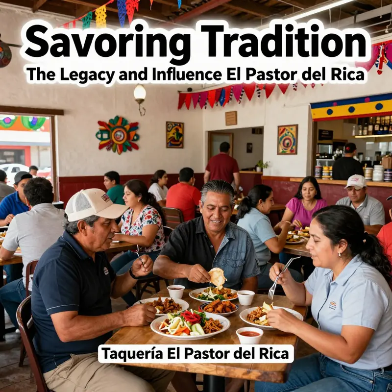 A beautifully crafted traditional taco, exemplifying the flavors of Taquería El Pastor del Rica.