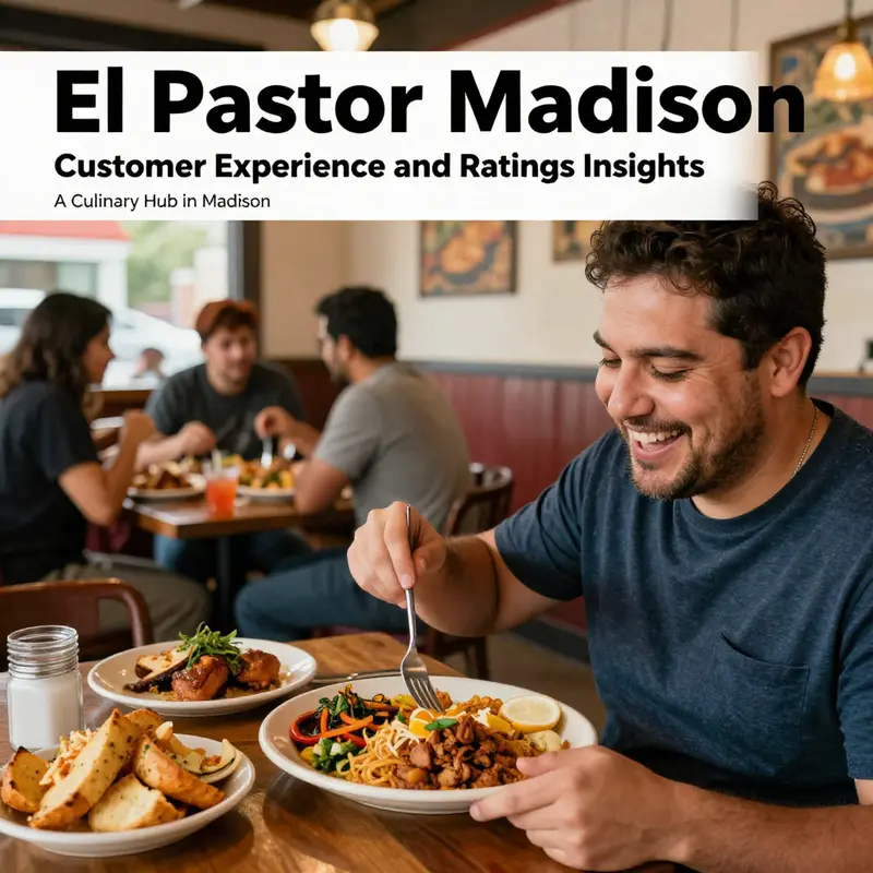 A delightful assortment of traditional Mexican dishes served at El Pastor.
