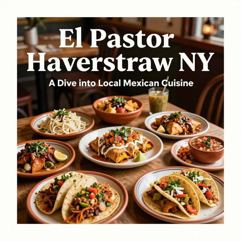 A selection of dishes at El Pastor showcasing the vibrant flavors of Mexican cuisine.