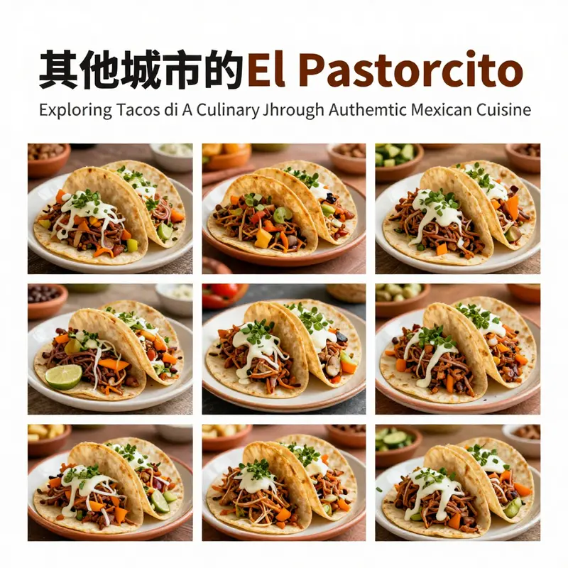 The lively entrance of Tacos El Pastorcito, drawing in food lovers with the aroma of authentic tacos.