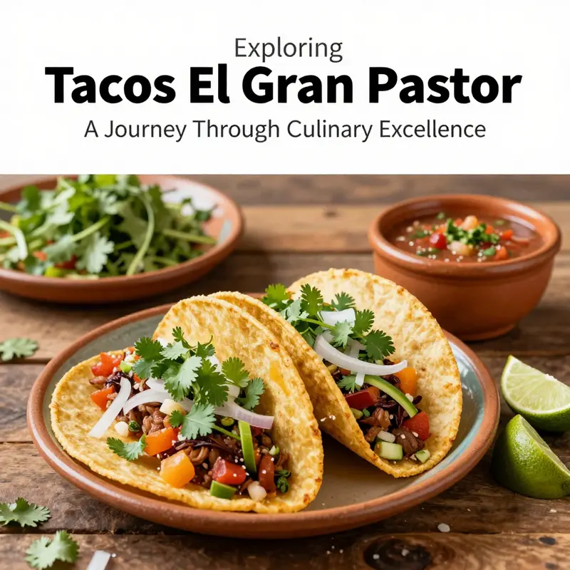 A showcase of the vibrant and authentic presentation of traditional Mexican tacos.