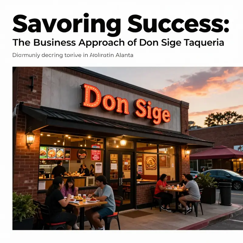 The exterior of Don Sige Taqueria with outdoor seating and colorful signage.