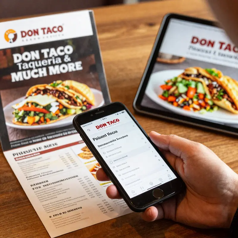 A selection of colorful and fresh tacos available at Don Taco Taqueria.