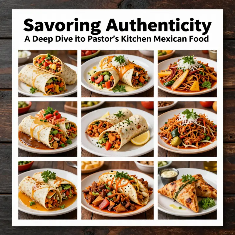 A delicious arrangement of authentic Mexican tacos showcasing the high-quality, fresh ingredients at Pastor’s Kitchen.