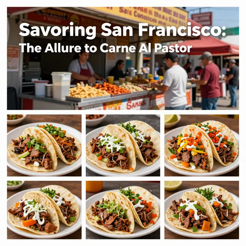 The lively atmosphere of Tacos El Patron, famous for its authentic carne al pastor.