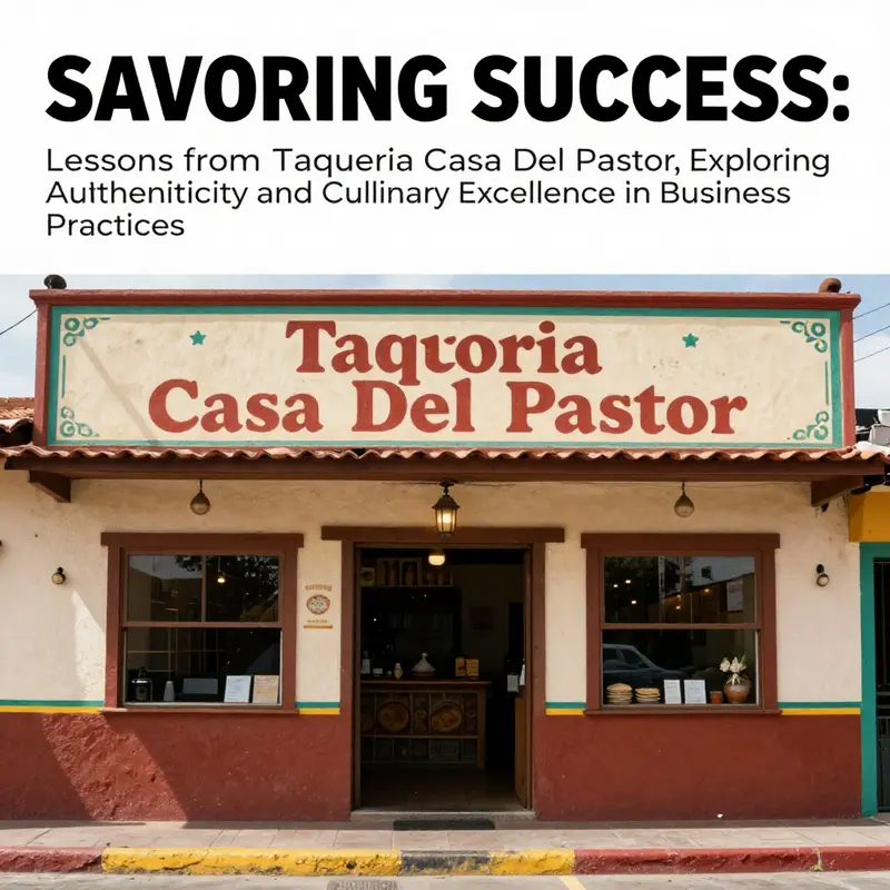 Exterior view of Taqueria Casa Del Pastor with a lively entrance and colorful decor, inviting patrons inside.