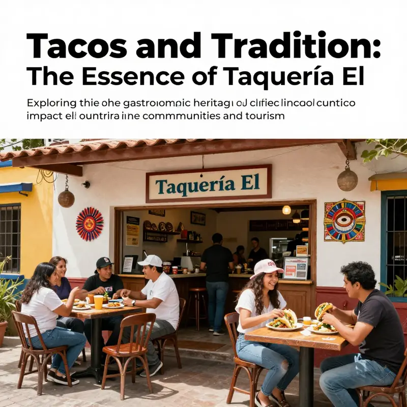 A welcoming Taquería El restaurant with happy customers enjoying their meals.